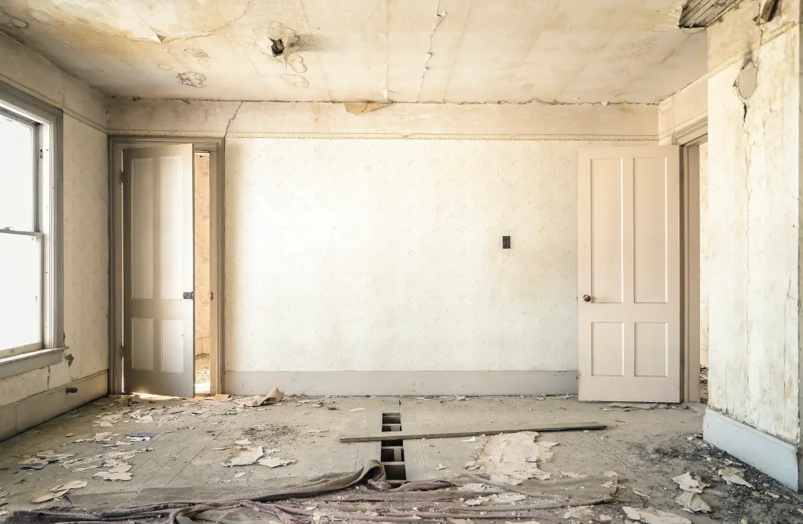 Waste disposal crew managing a cleanout project in Malibu